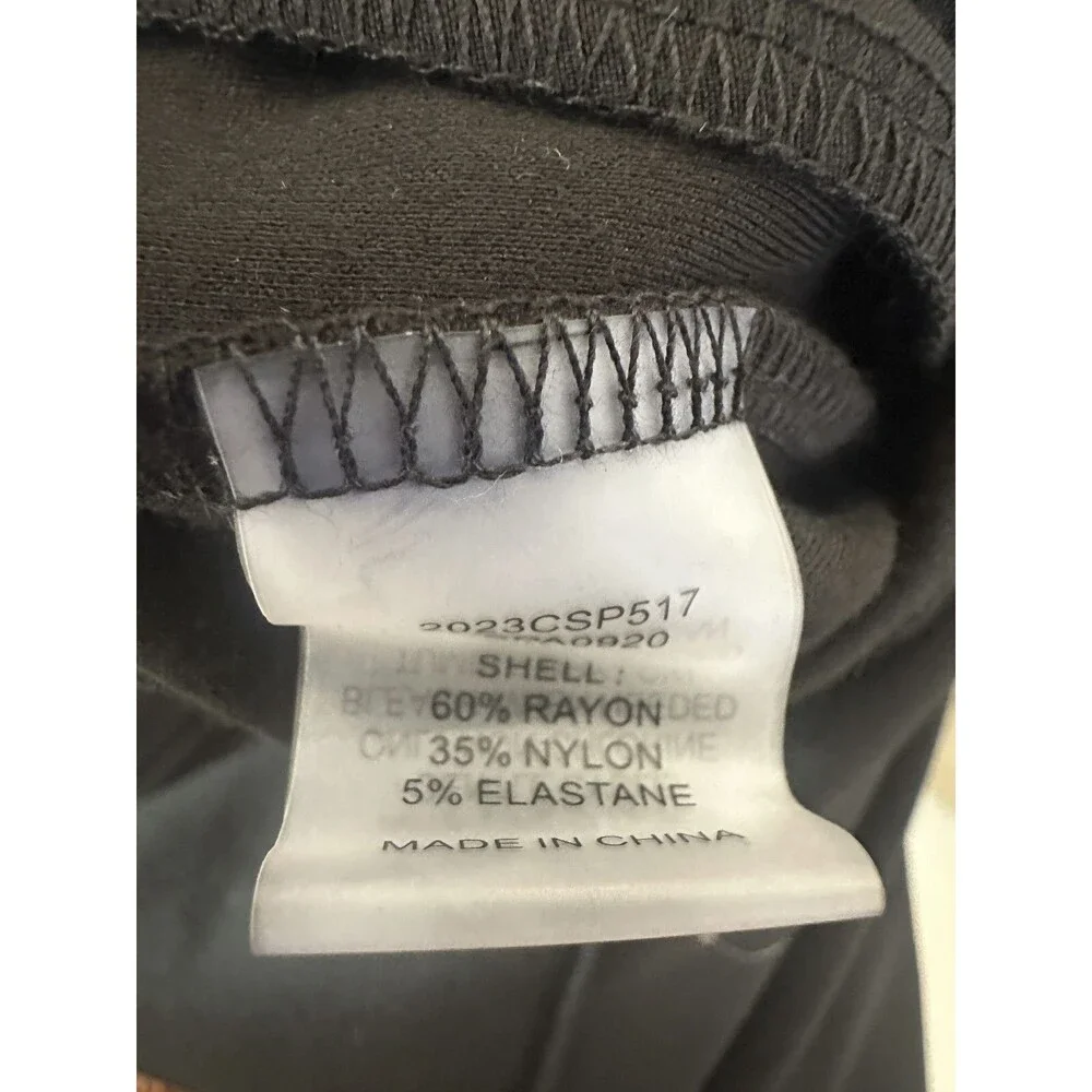 Universal Standard Skinny Pintuck Ponte Pants 28 Inch Stretch M Plus Size 18 20 - Picture 10 of 13